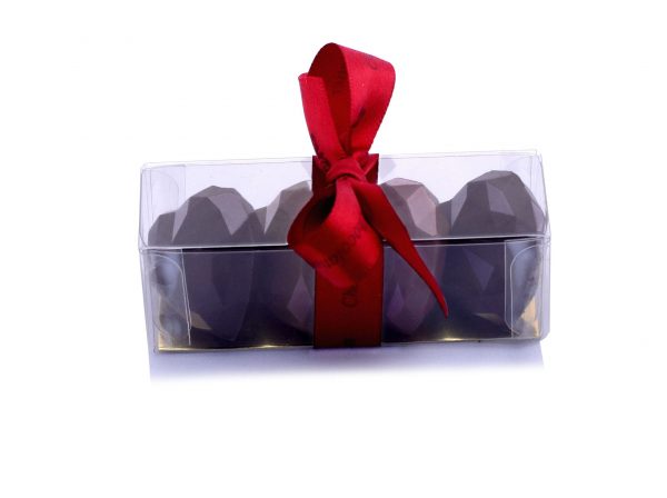 Heart shaped artisan chocolates
